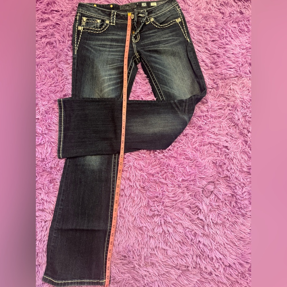 Miss Me Boot Cut Women's Jeans. Sz 28. Like new.